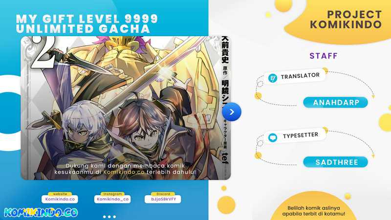 Komik My Gift LVL 9999 Unlimited Gacha Chapter 27 gambar 1