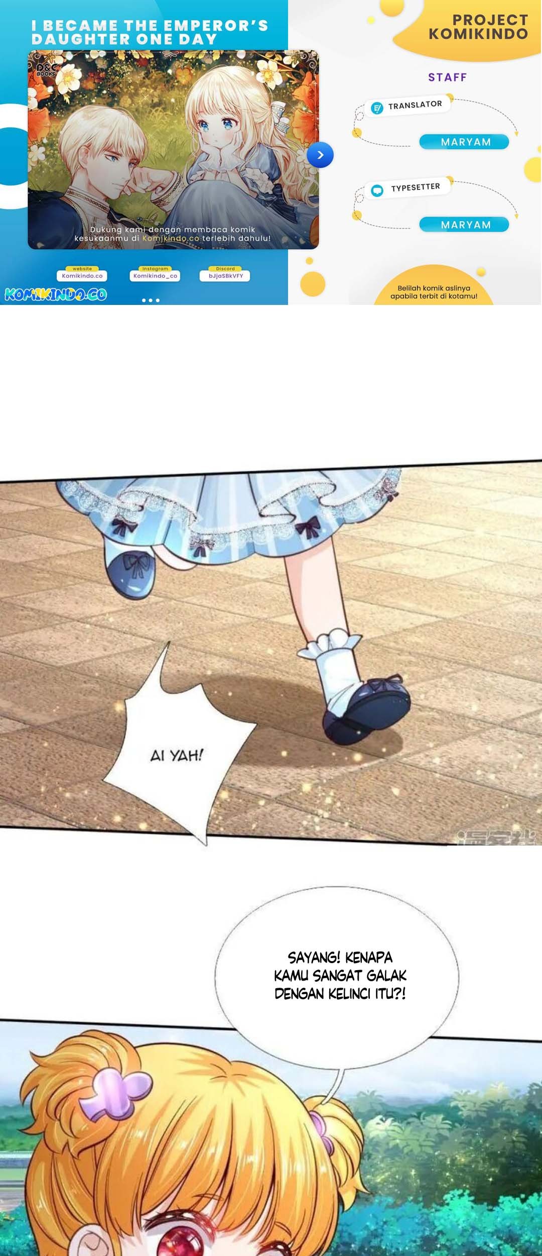 Komik I Became The Emperor’s Daughter One Day Chapter 101 gambar 1