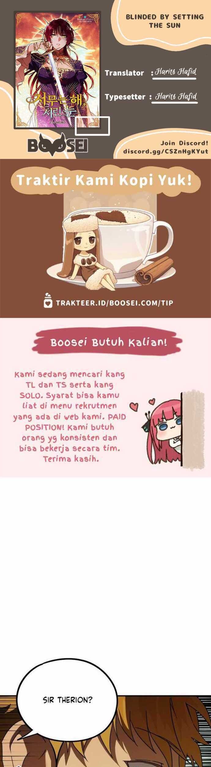 Komik Blinded By The Setting Sun Chapter 38 gambar 1