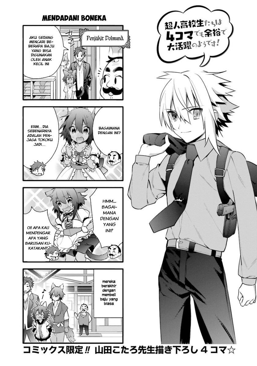 Choujin Koukousei-tachi wa Isekai demo Yoyuu de Ikinuku you desu! Chapter 23.6 - Halaman 2