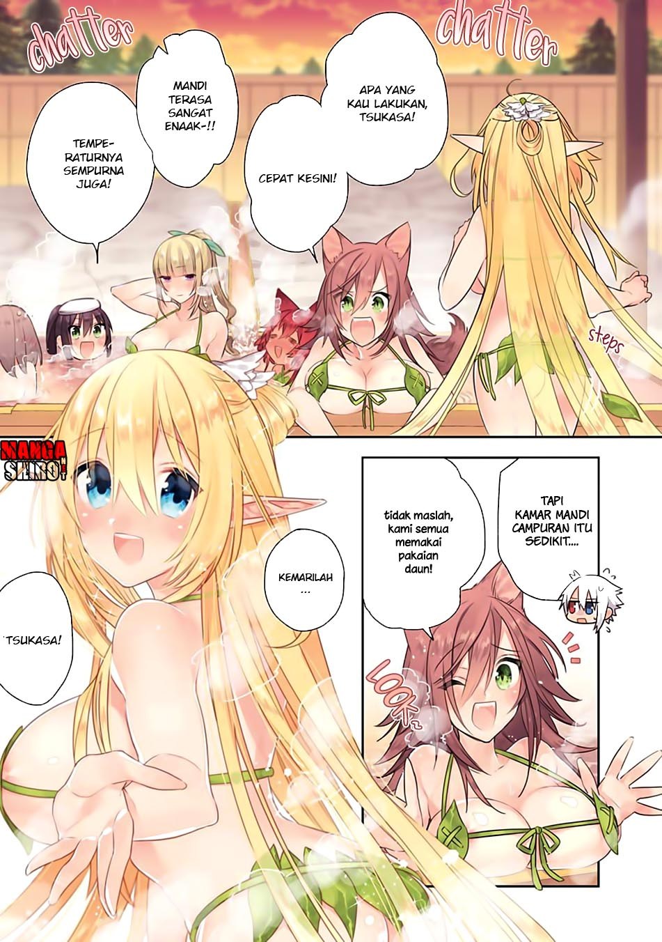 Choujin Koukousei-tachi wa Isekai demo Yoyuu de Ikinuku you desu! Chapter 11 - Halaman 2