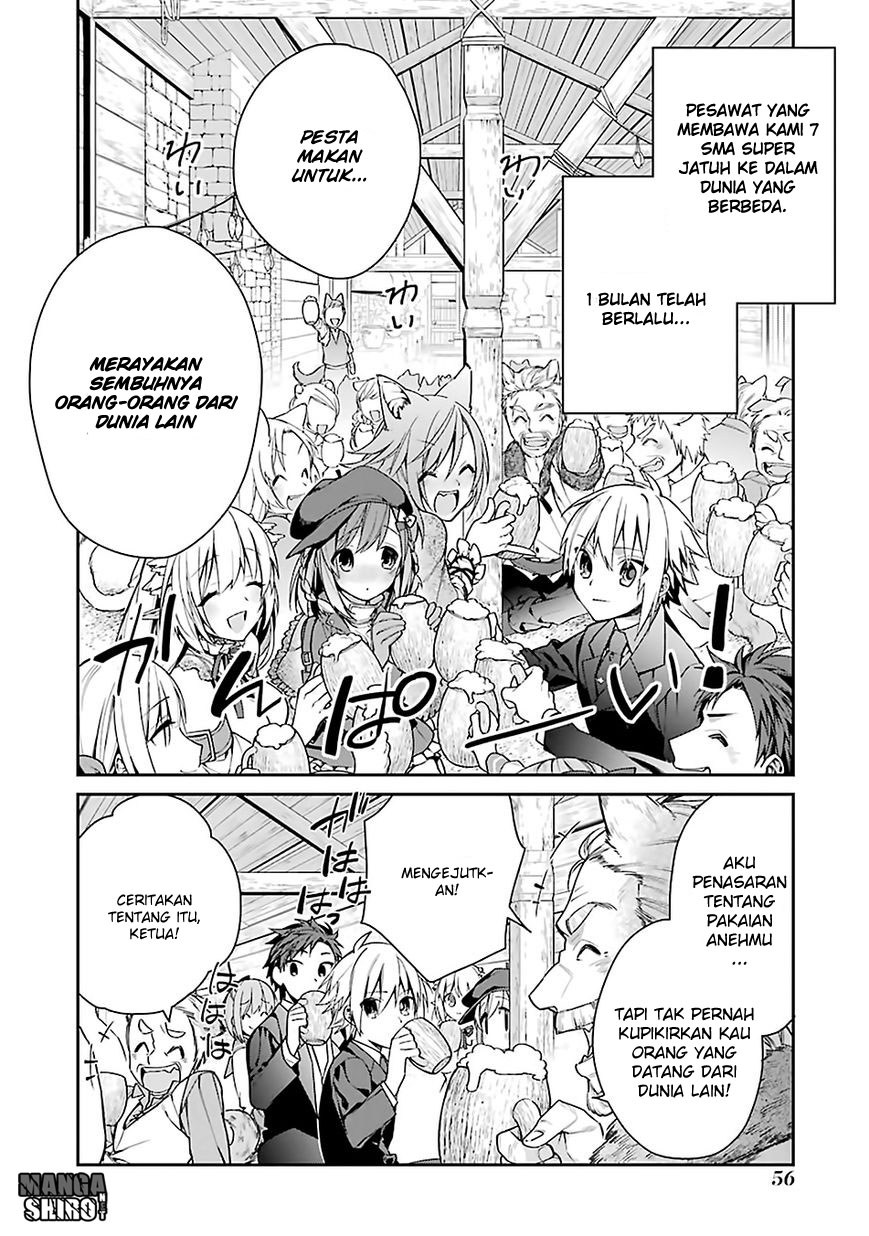 Choujin Koukousei-tachi wa Isekai demo Yoyuu de Ikinuku you desu! Chapter 03 - Halaman 3