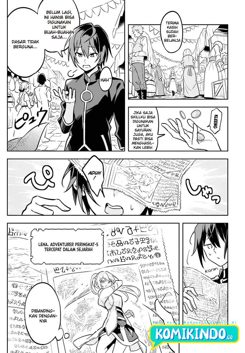 Manga Hazure Sukiru “konomi Masuta” Sukiru No Mi (tabetara Shinu) O Mugen Ni Tabe Rareru Yo Ni Natta Kudan Chapter 01.2 gambar 2
