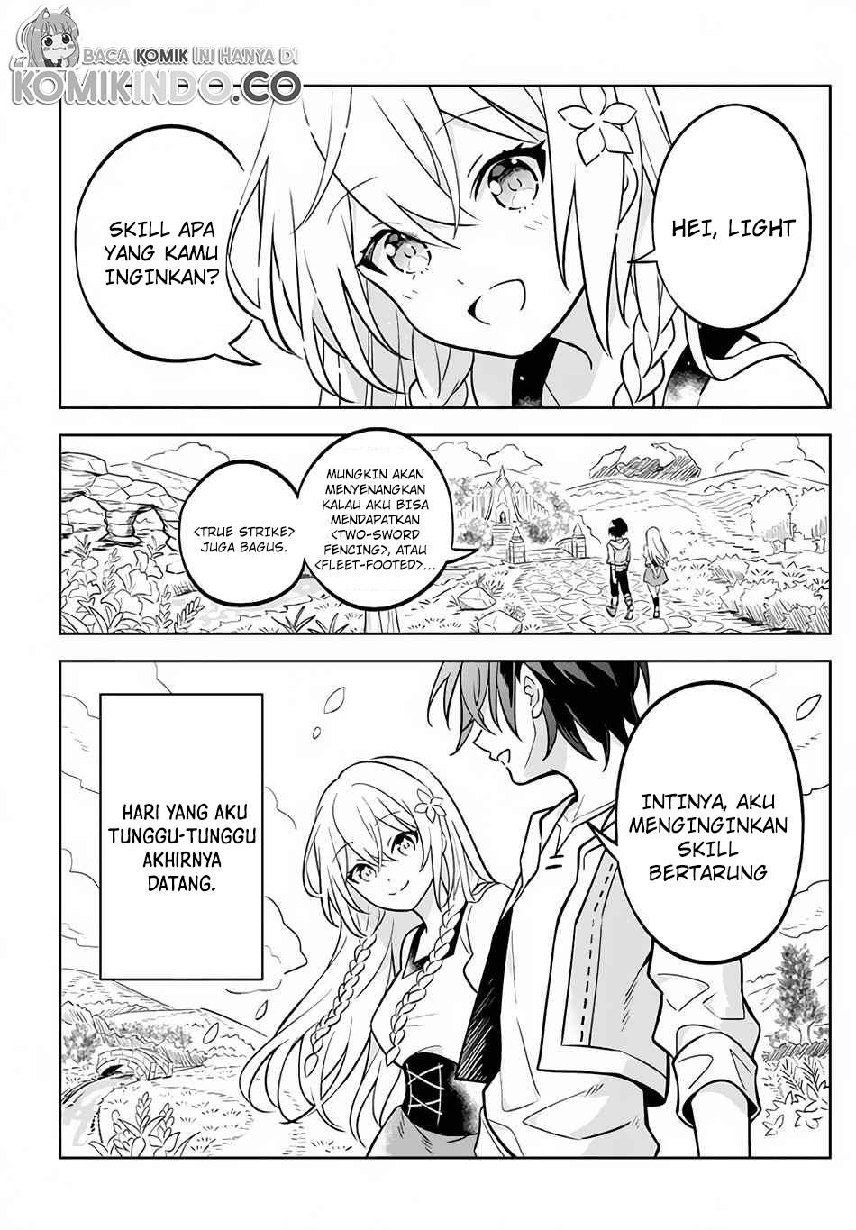 Manga Hazure Sukiru “konomi Masuta” Sukiru No Mi (tabetara Shinu) O Mugen Ni Tabe Rareru Yo Ni Natta Kudan Chapter 01.1 gambar 2
