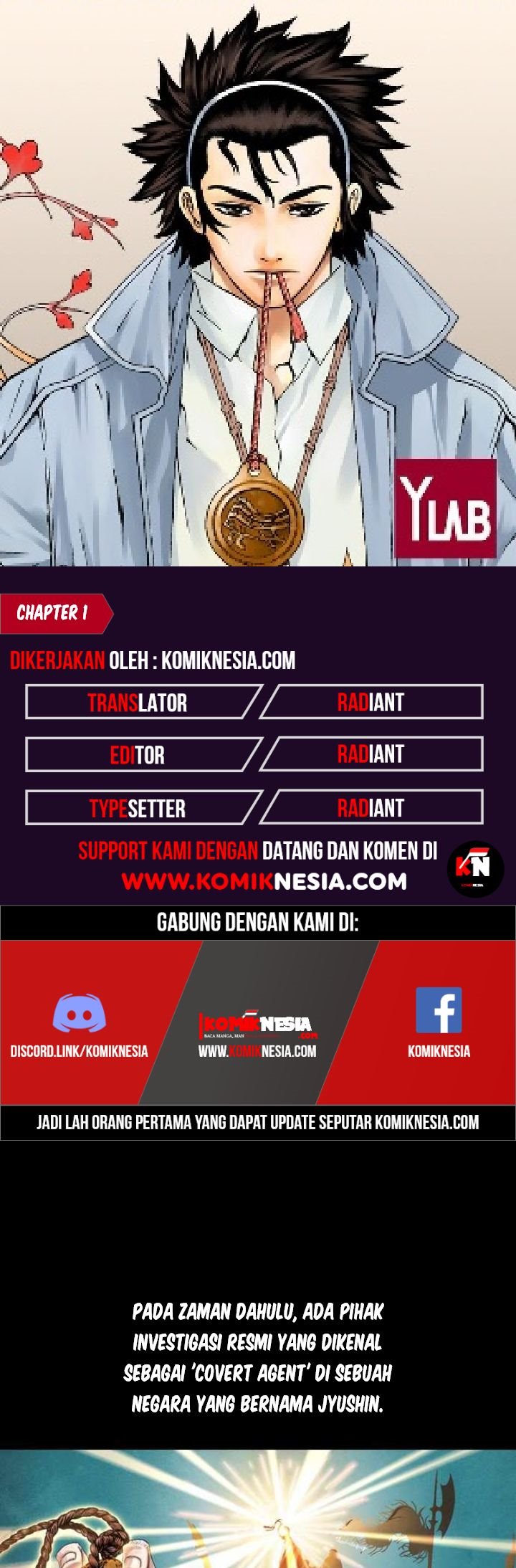 Komik Covert Agent Chapter 01 gambar 1