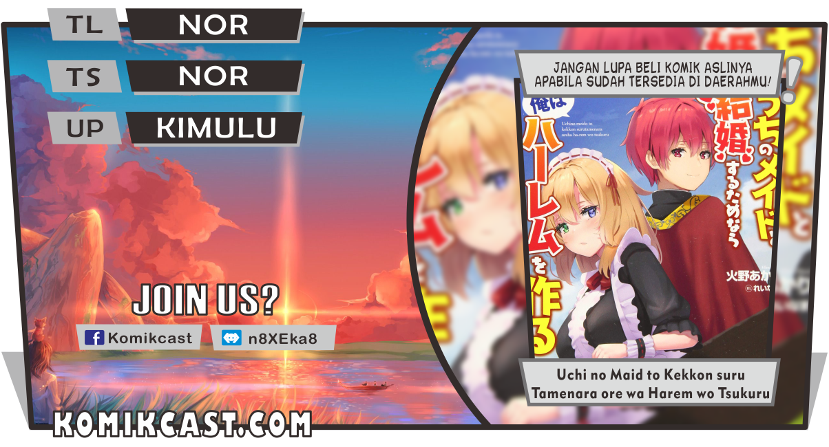 Komik Uchi no Maid to Kekkon suru Tamenara ore wa Harem wo Tsukuru Chapter 04 gambar 1