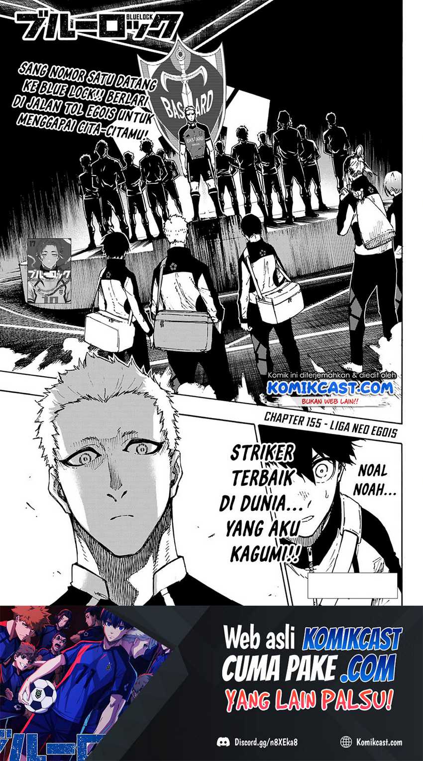 Manga Blue Lock Chapter 155 gambar 2