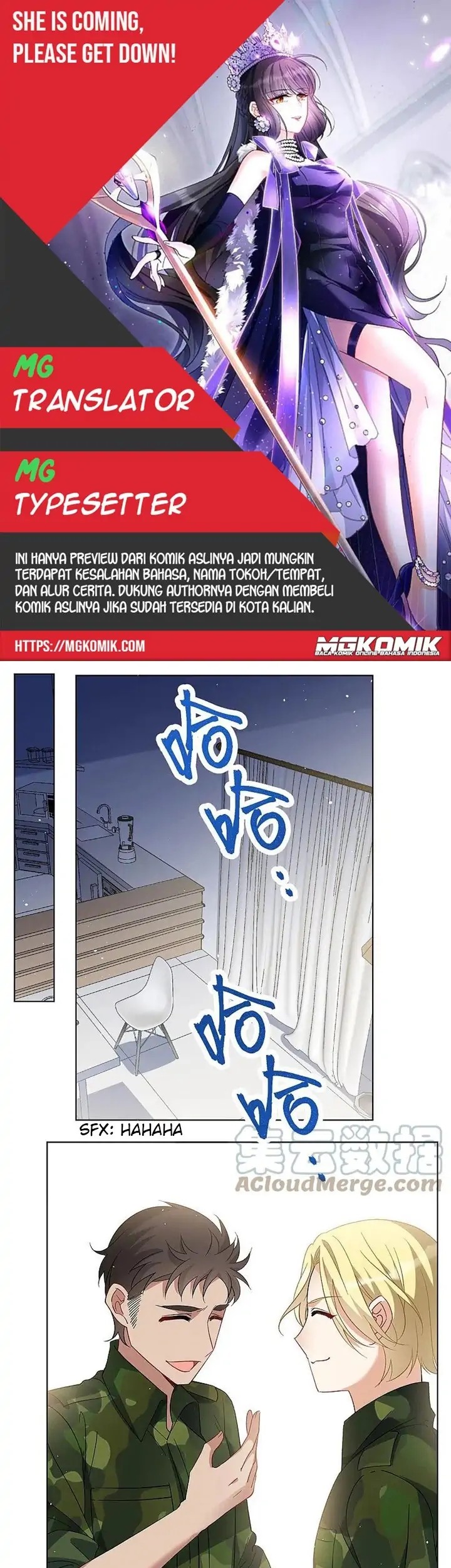 Komik She Is Coming, Please Get Down! Chapter 63.1 gambar 1