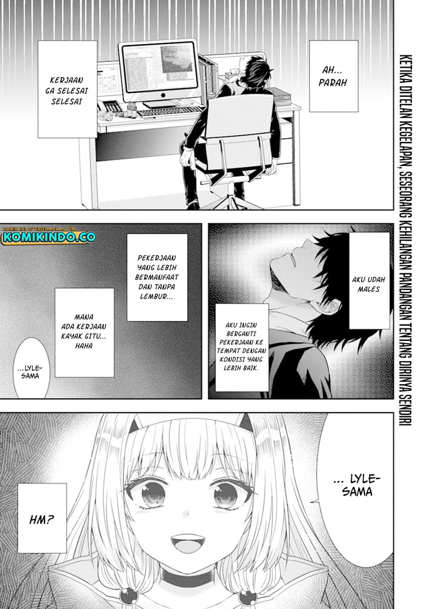 Manga Tensei Ryoushu no Yuuryou Kaitaku: Zensei no Kioku o Ikashite White ni Tsutometara, Yuunou na Jinzai ga Atsumari Sugimashita Chapter 04.1 gambar 2