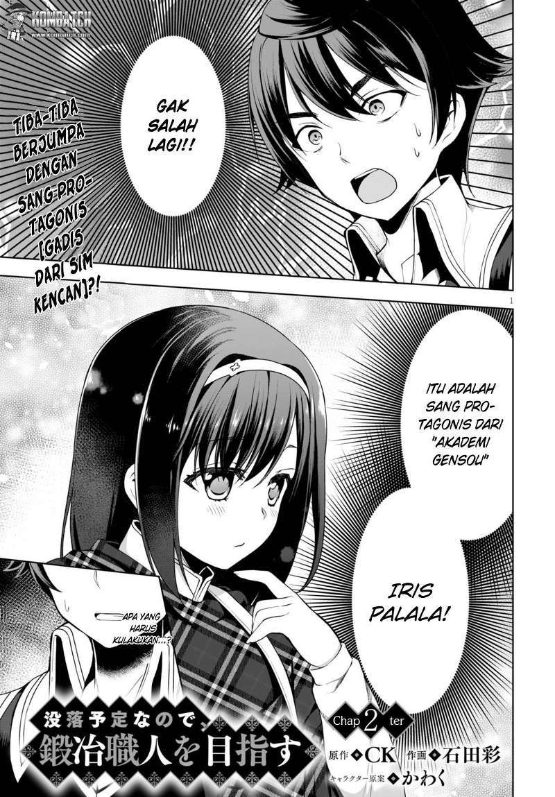 Botsuraku Yotei nano de, Kaji Shokunin wo Mezasu Chapter 02 - Halaman 3