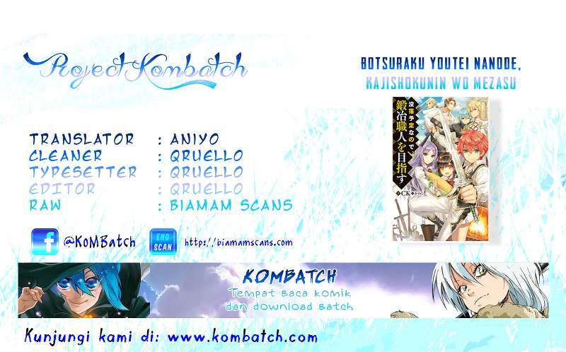 Komik Botsuraku Yotei nano de, Kaji Shokunin wo Mezasu Chapter 01 gambar 1