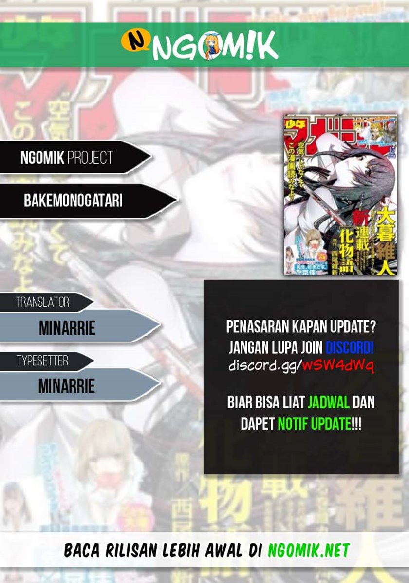 Komik Bakemonogatari Chapter 24 gambar 1
