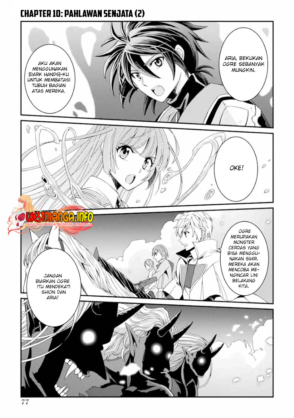 Manga Shikkoku tsukai no saikyo yusha nakama zen’in ni uragira retanode saikyo no mamono Chapter 10 gambar 2