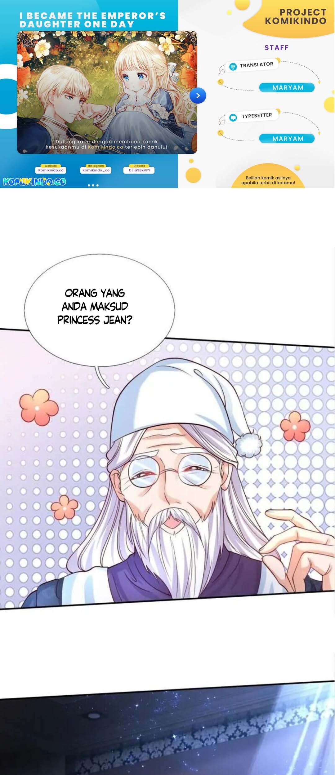 Komik I Became The Emperor’s Daughter One Day Chapter 103 gambar 1
