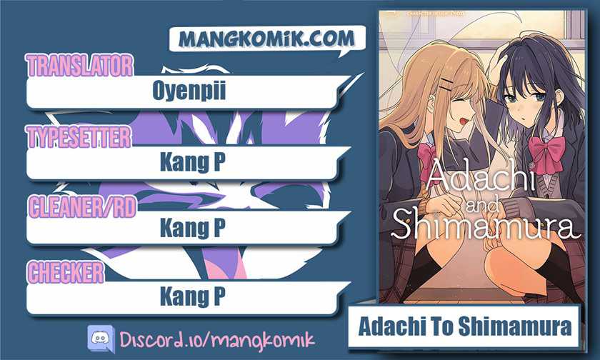Komik Adachi to Shimamura (YUZUHARA Moke) Chapter 21 gambar 1