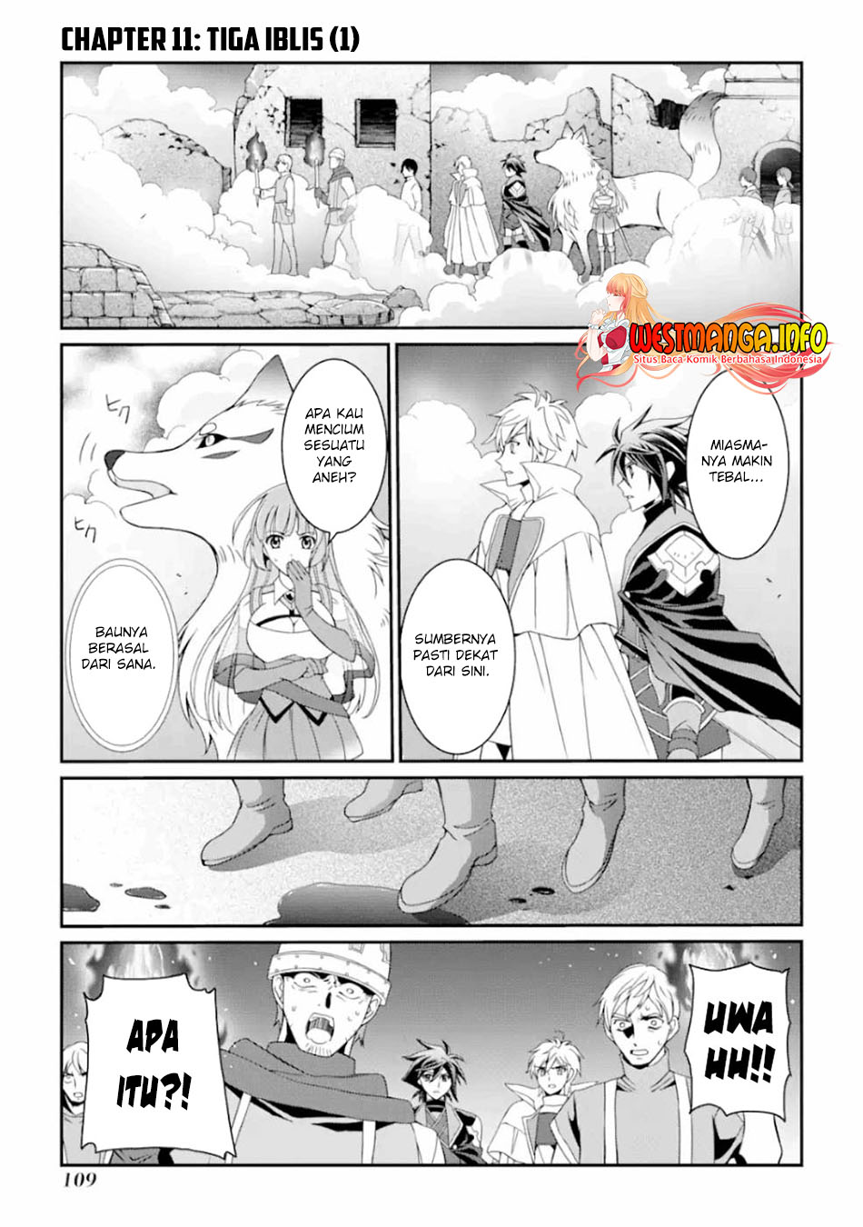 Manga Shikkoku tsukai no saikyo yusha nakama zen’in ni uragira retanode saikyo no mamono Chapter 11. gambar 2