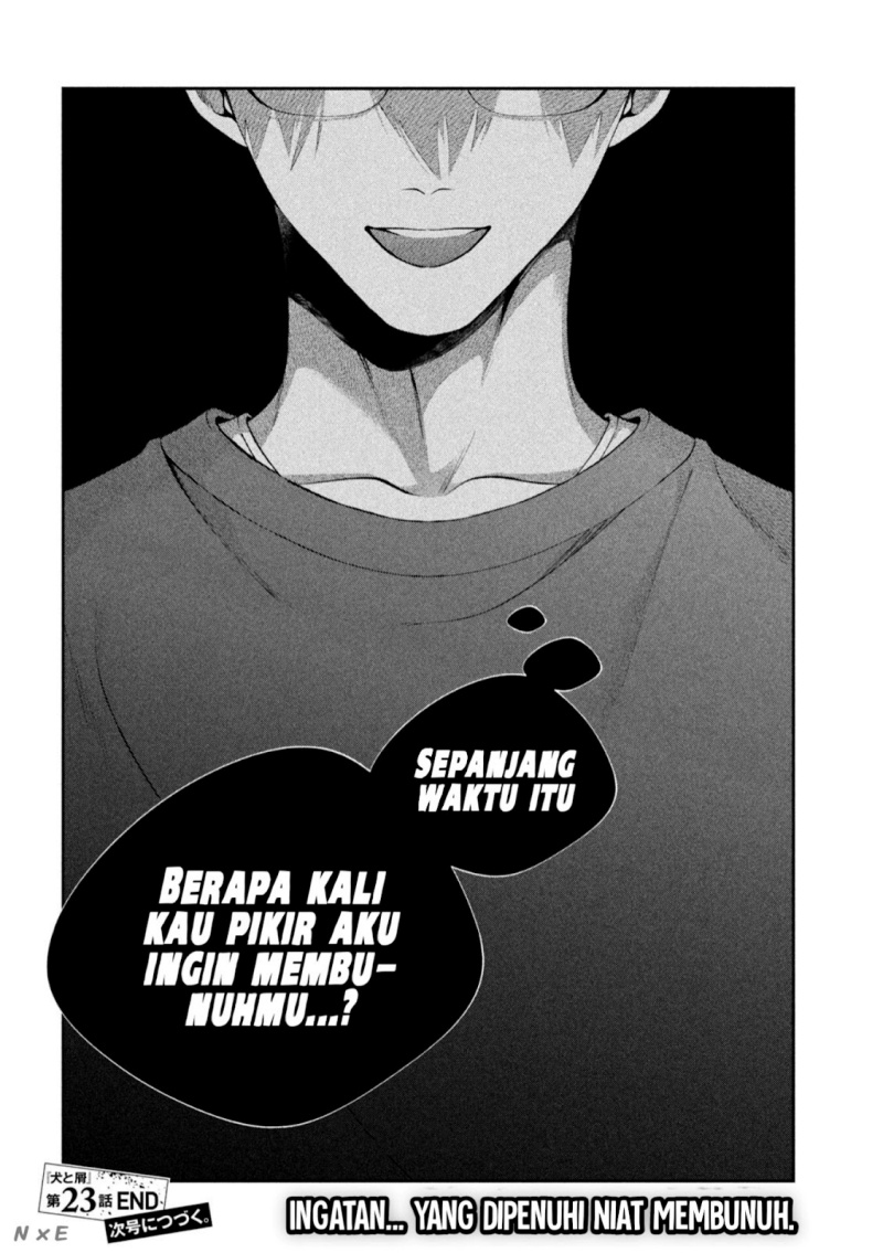 Inu to Kuzu (Dog and Scum) Chapter 23 - Halaman 18