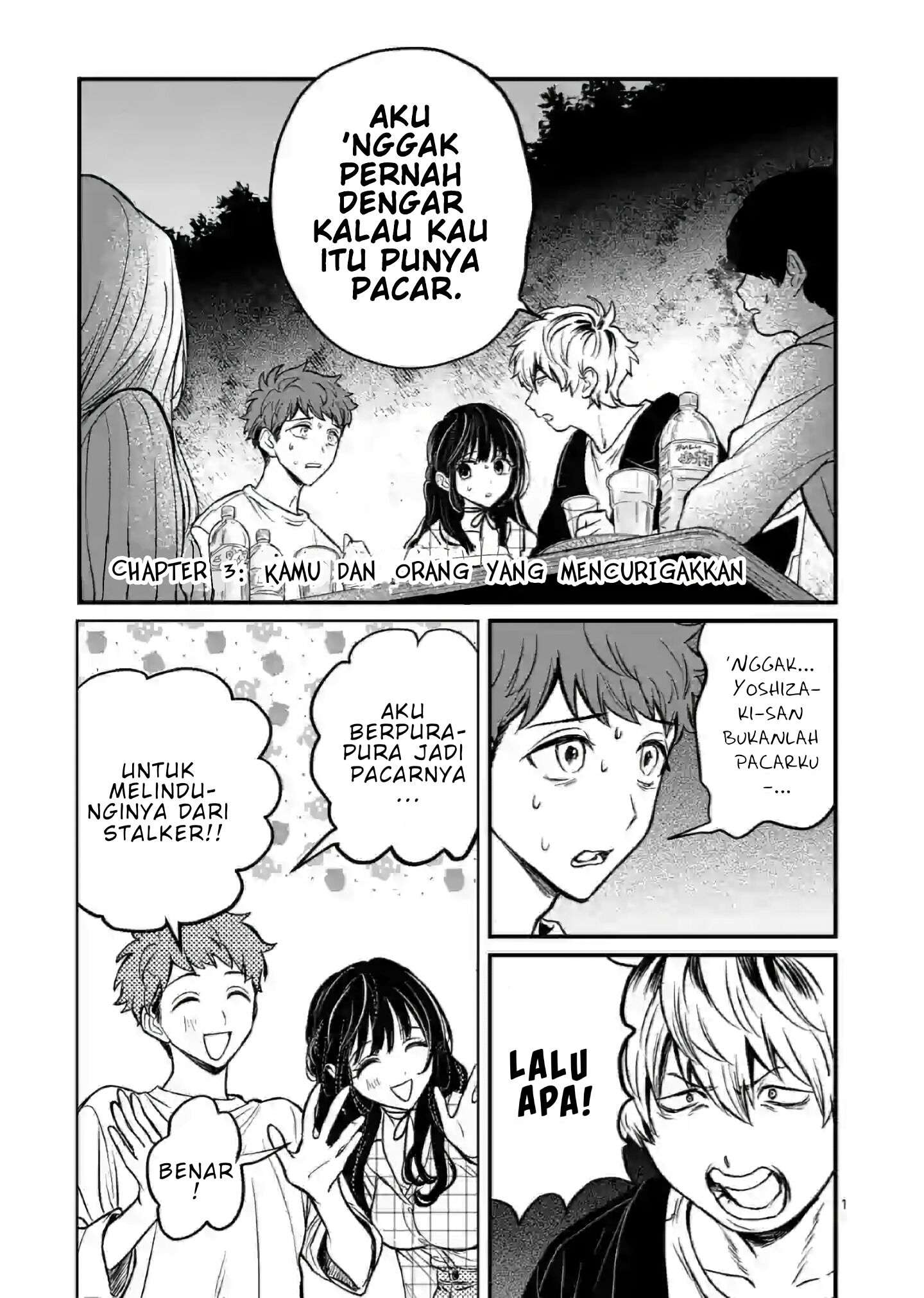 Manga Kimi ni Koisuru Satsujinki Chapter 03 gambar 2