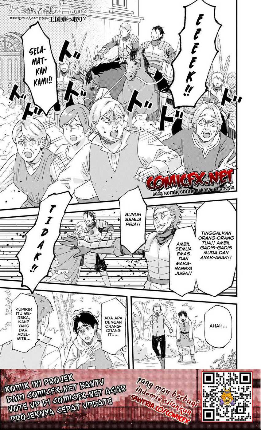 Manga I was Told to Relinquish My Fiancé to My Little Sister, and the Greatest Dragon Took a Liking to Me and Unbelievably Took Over the Kingdom Chapter 10 gambar 2