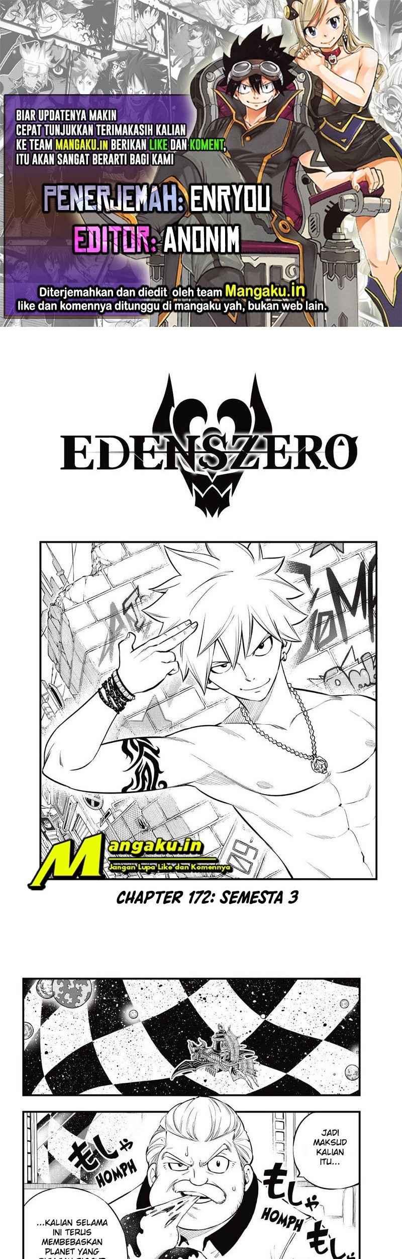 Komik Eden's Zero Chapter 172 gambar 1