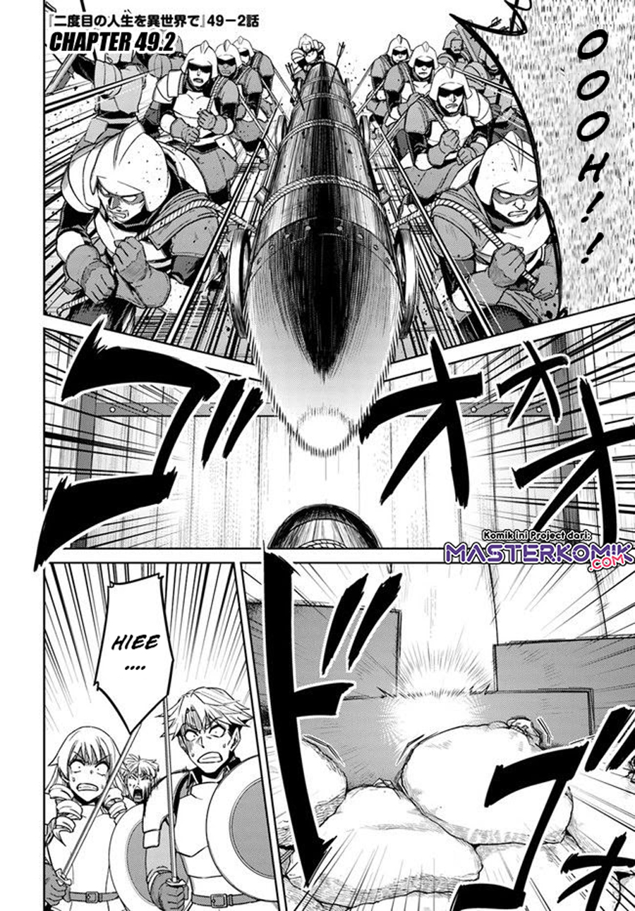 Manga Nidome no Jinsei wo Isekai de Chapter 49.2 gambar 2