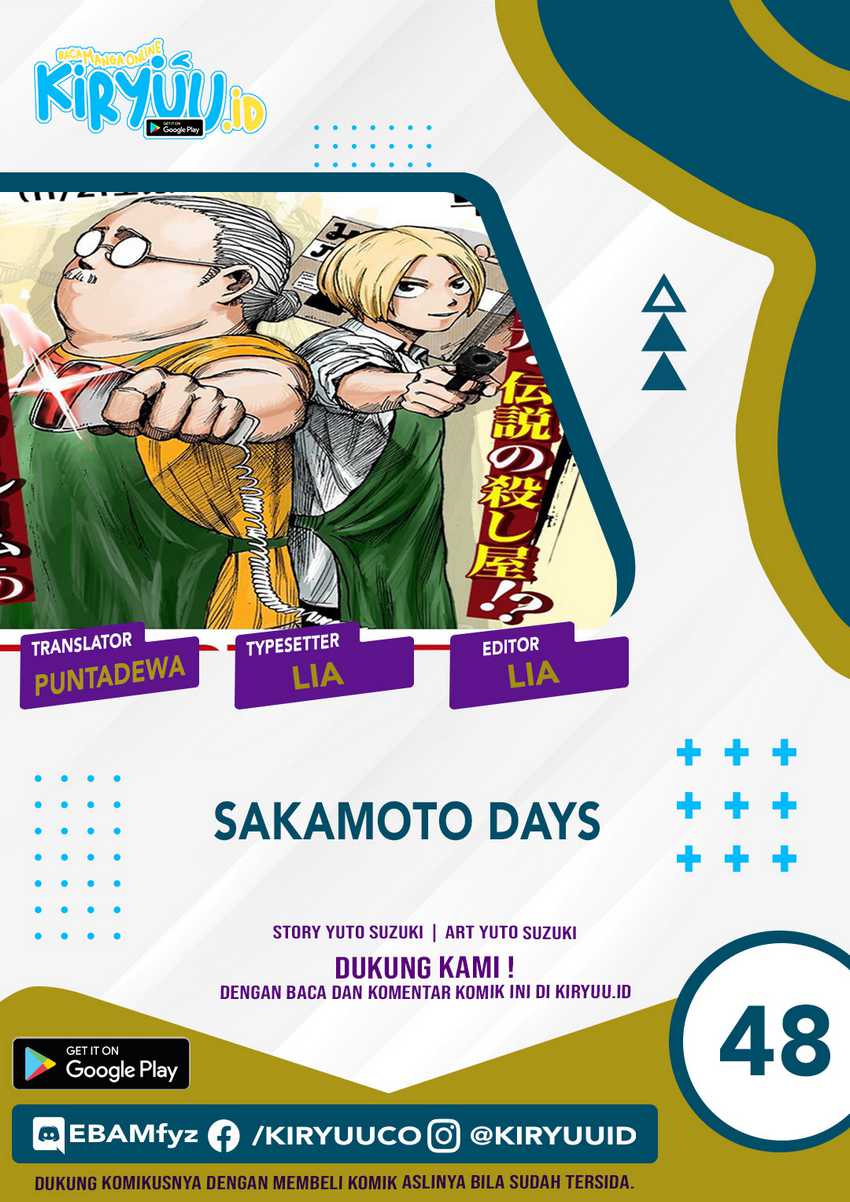Komik Sakamoto Days Chapter 48 gambar 1