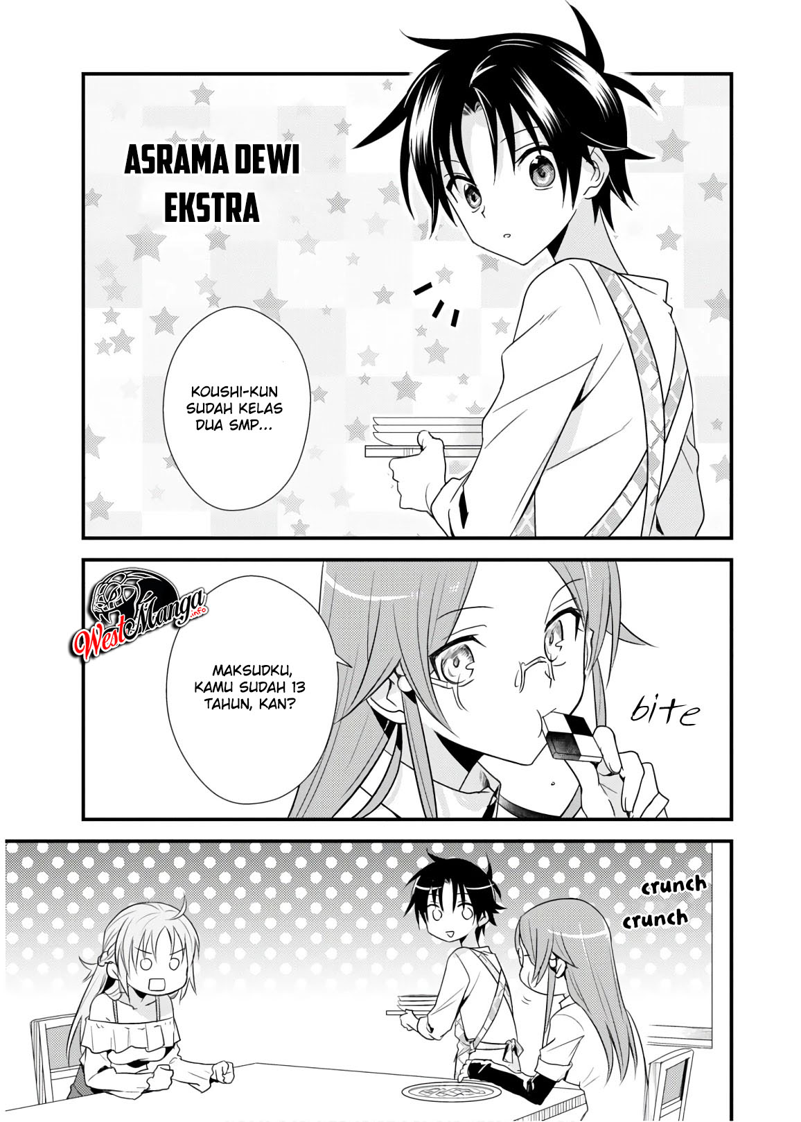 Komik Mother of the Goddess Dormitory Chapter 27.5 gambar 1