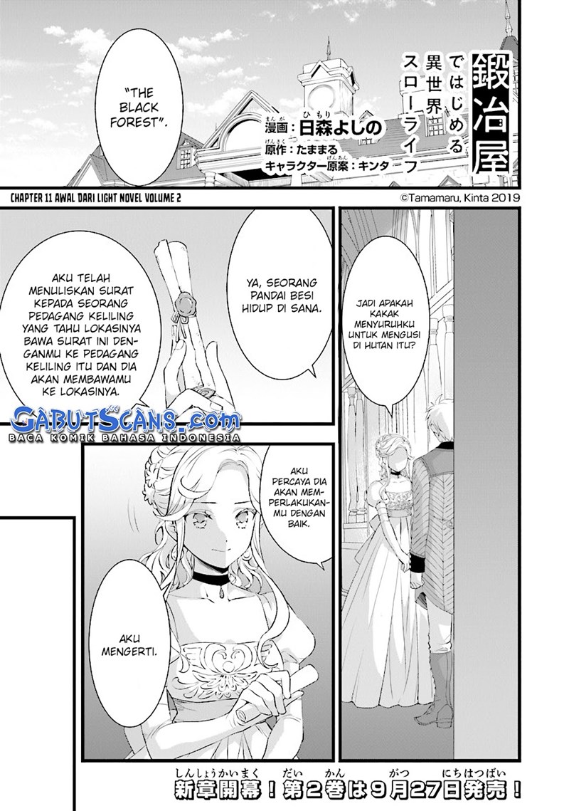 Manga Kajiya de Hajimeru Isekai Slow Life Chapter 11 gambar 2