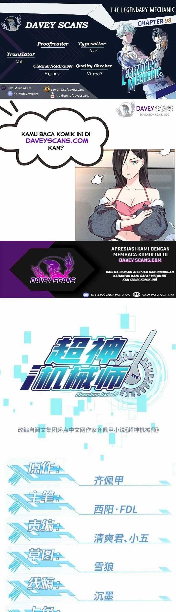 Komik Super Mechanic (The Legendary Mechanic) Chapter 98 gambar 1
