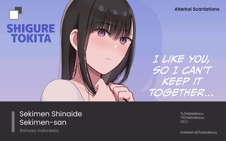 Komik Sekimen Shinaide Sekime-san (Serialization) Chapter 24 gambar 1
