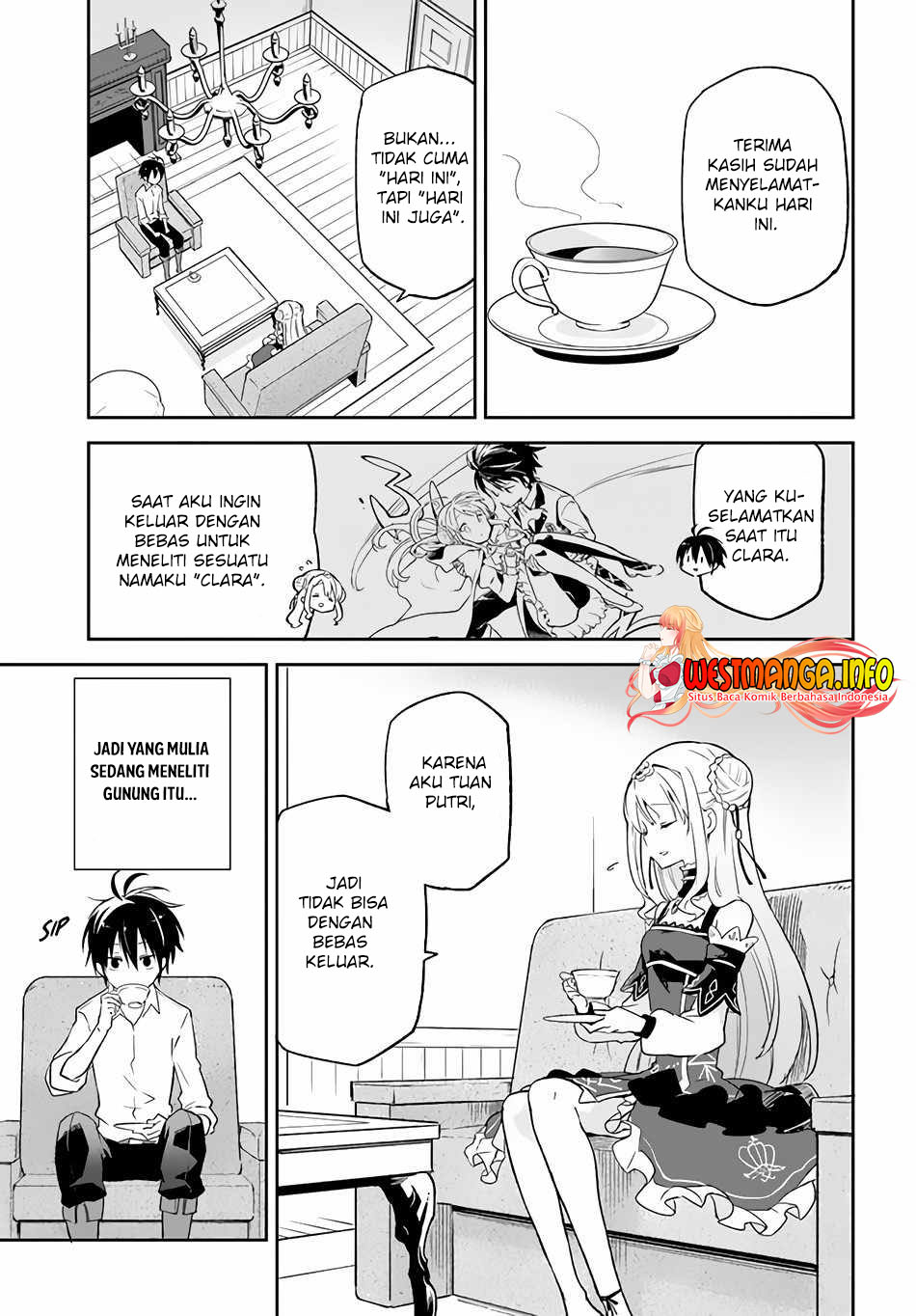Manga Henkyou Gurashi no Maou, Tensei shite Saikyou no Majutsushi ni naru 〜Aisarenagara Nariagaru Moto Maō wa, Ningen o Shiritai〜 Chapter 13 gambar 2