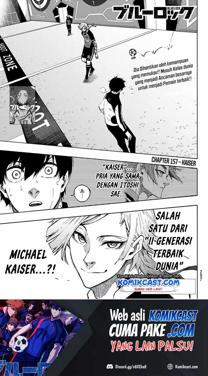 Manga Blue Lock Chapter 157 gambar 2