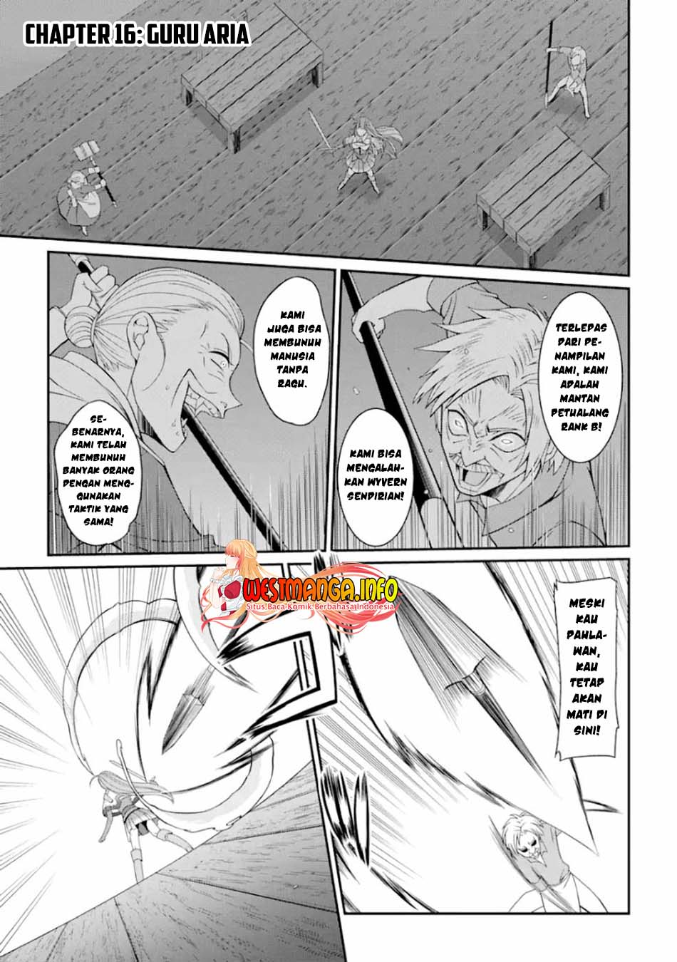 Manga Shikkoku tsukai no saikyo yusha nakama zen’in ni uragira retanode saikyo no mamono Chapter 16. gambar 2