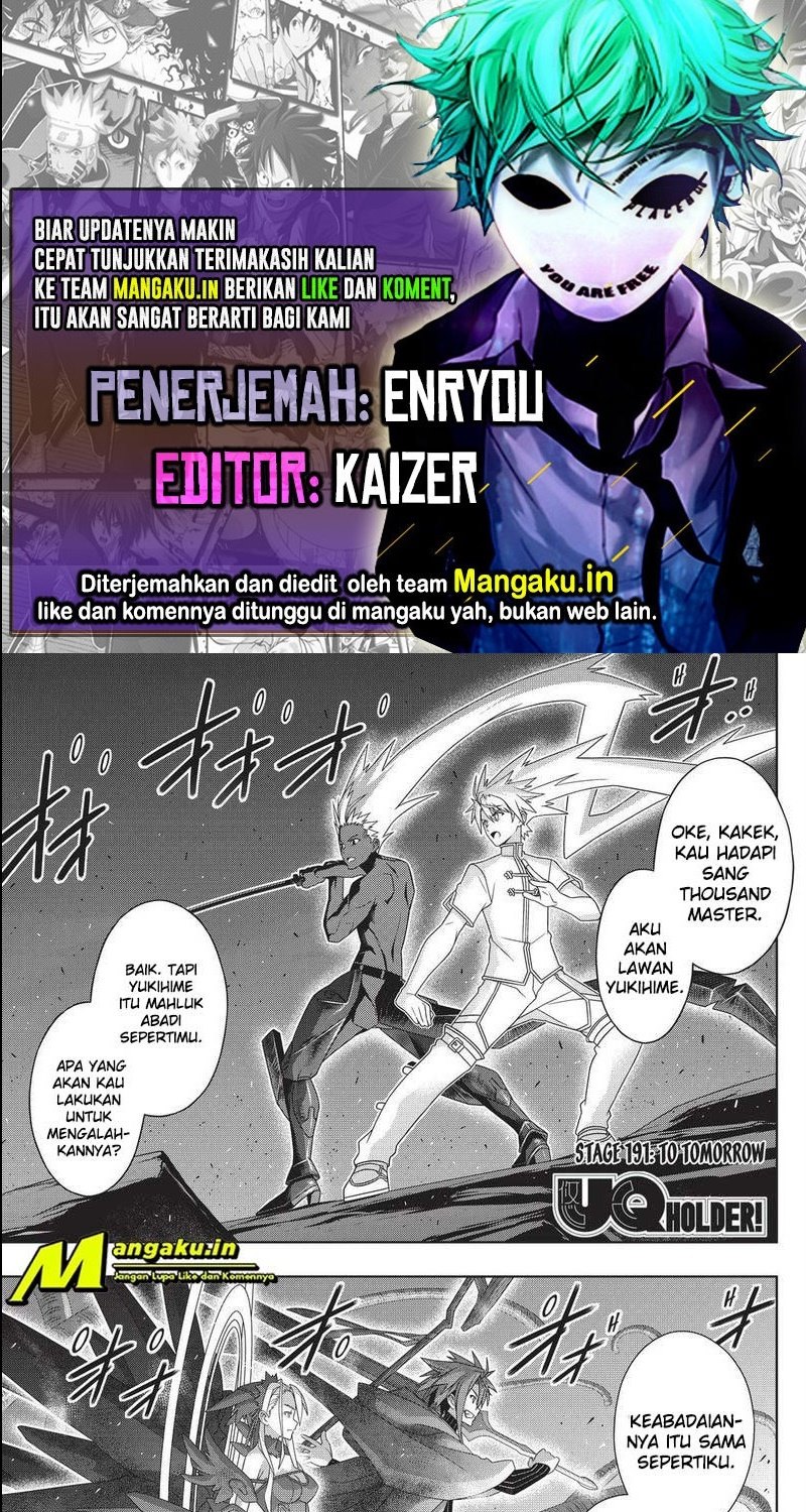 Komik UQ Holder! Chapter 191.1 gambar 1