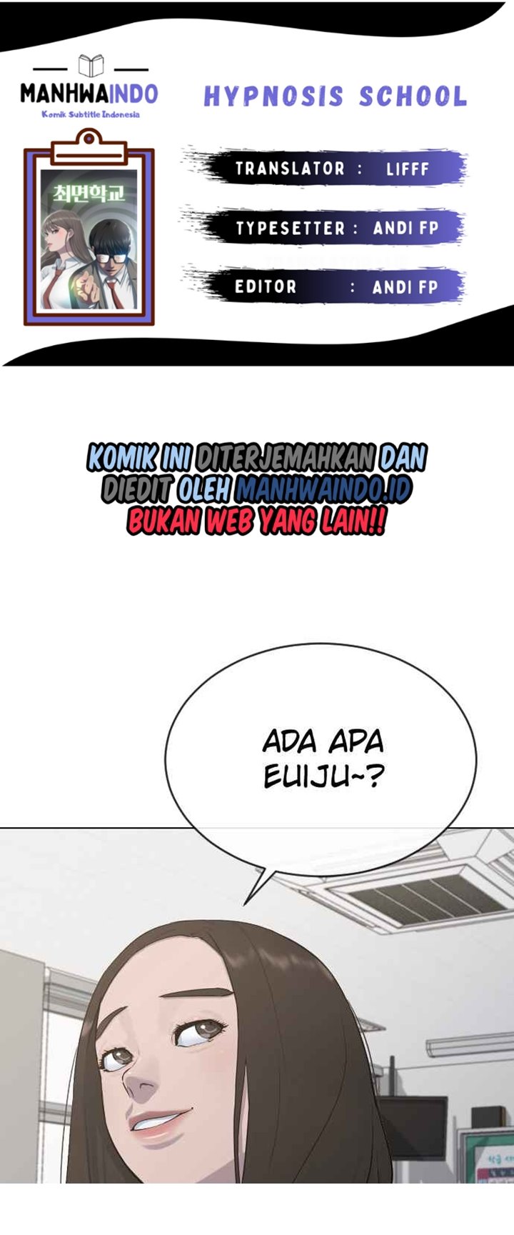 Komik Hypnosis School Chapter 20 gambar 1