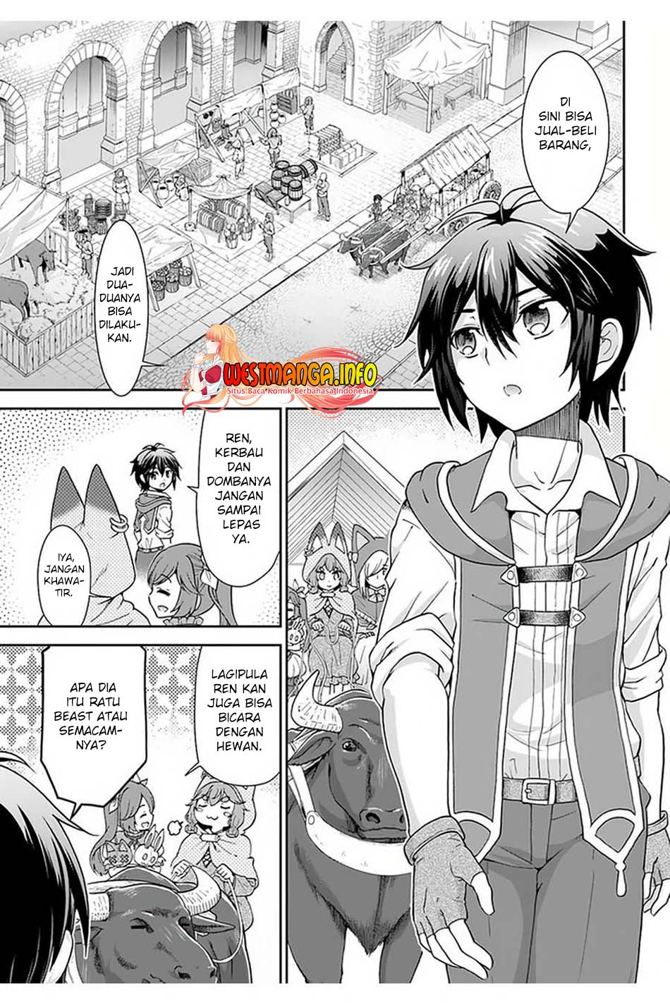 Manga Tenohira Kaitaku Mura de Isekai Kenkokuki: Fueteku Yome-tachi to Nonbiri Mujintou Life (fix) Chapter 27 gambar 2