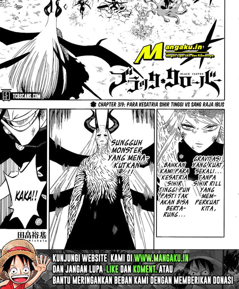 Black Clover Chapter 319 - Halaman 2