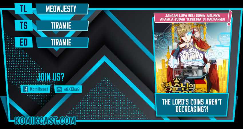 Komik The Lord’s Coins Aren’t Decreasing?! Chapter 45 gambar 1