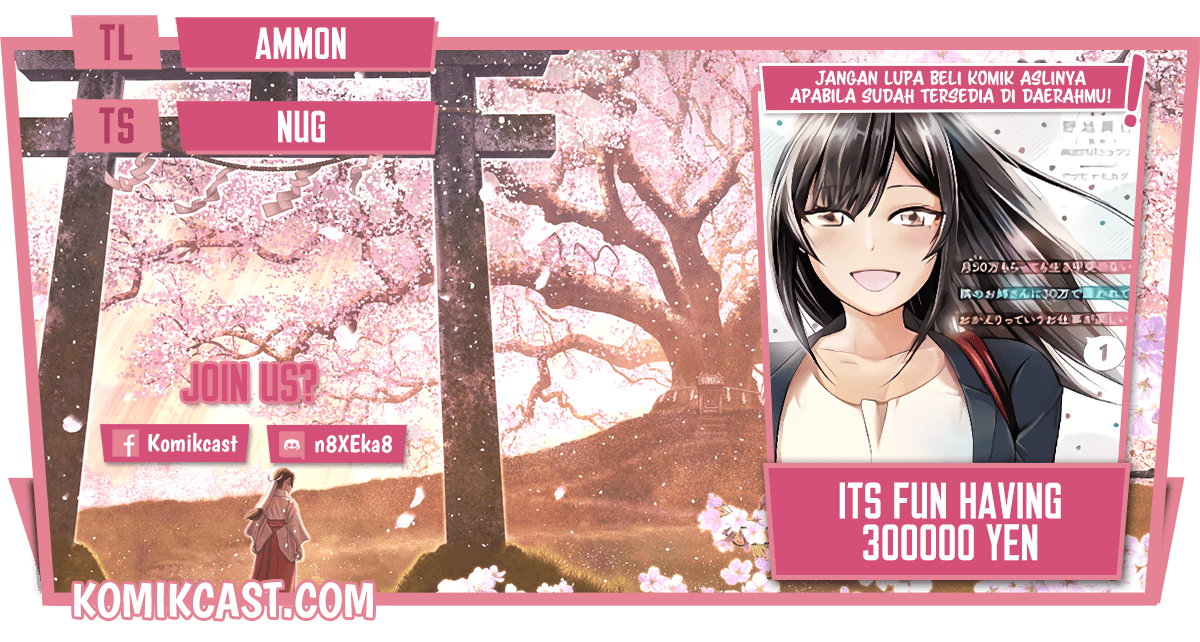 Komik It’s Fun Having a 300,000 yen a Month Job Welcoming Home an Onee-san Who Doesn’t Find Meaning in a Job That Pays Her 500,000 yen a Month Chapter 16.1 gambar 1