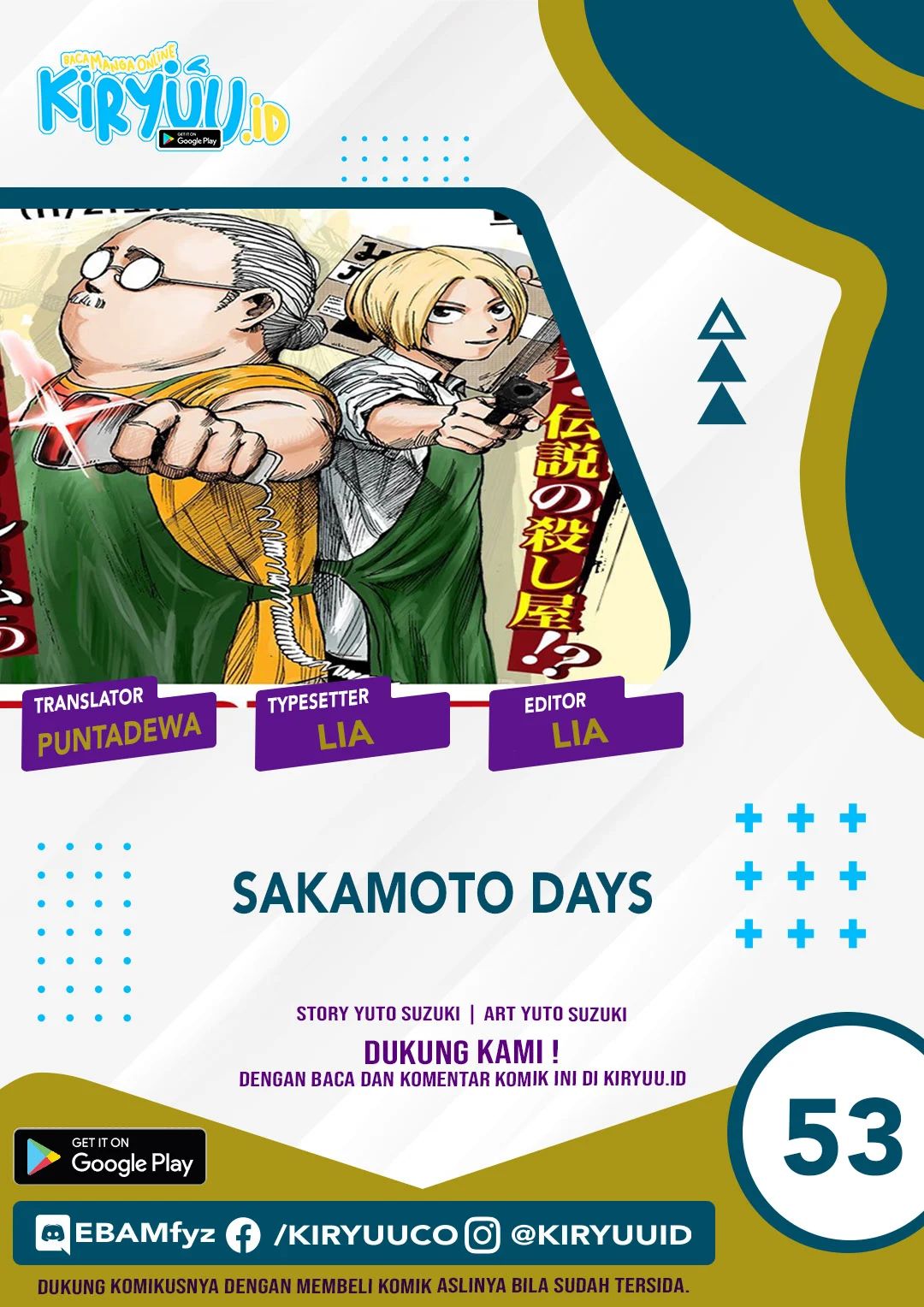 Komik Sakamoto Days Chapter 53 gambar 1