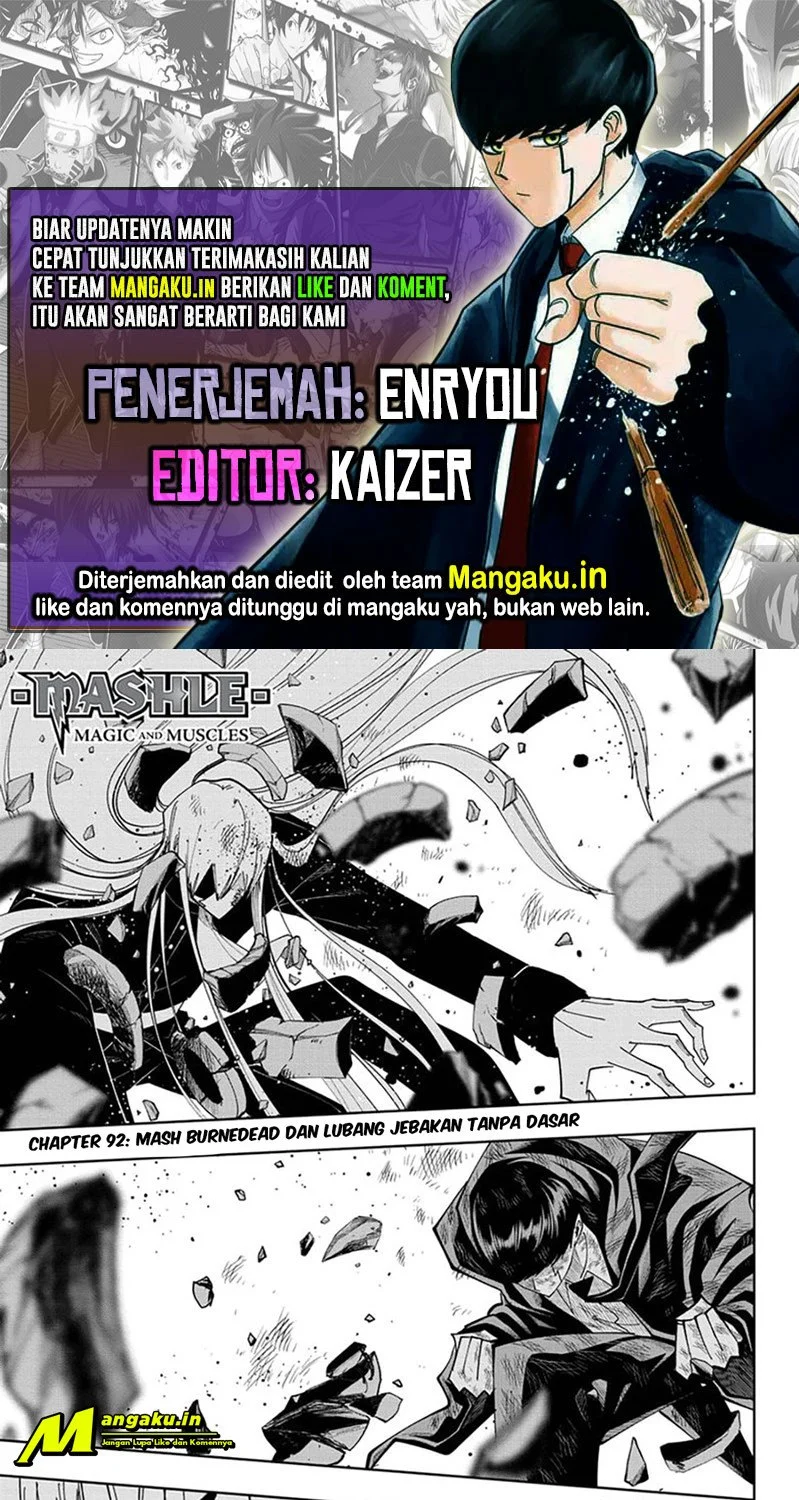 Komik Mashle: Magic and Muscles Chapter 92 gambar 1