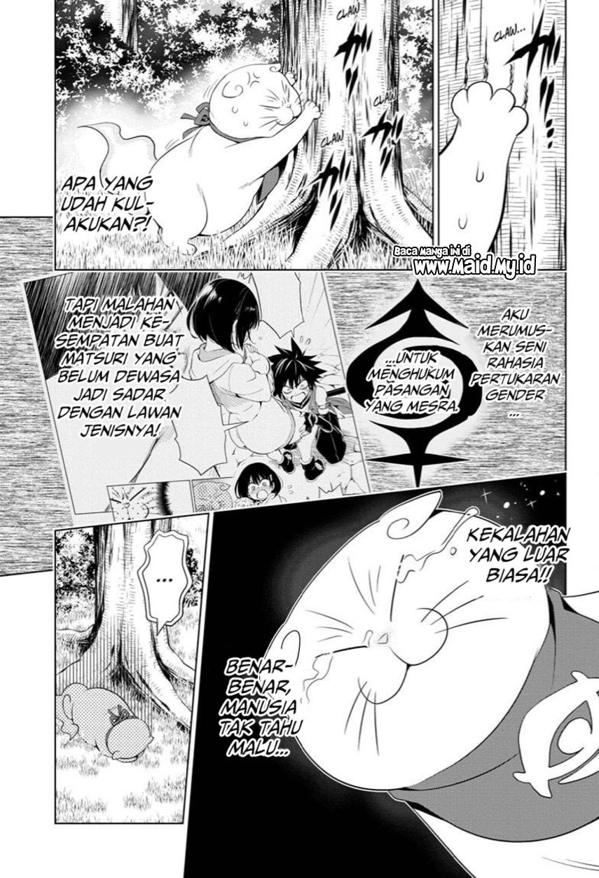 Ayakashi Triangle Chapter 69 - Halaman 9