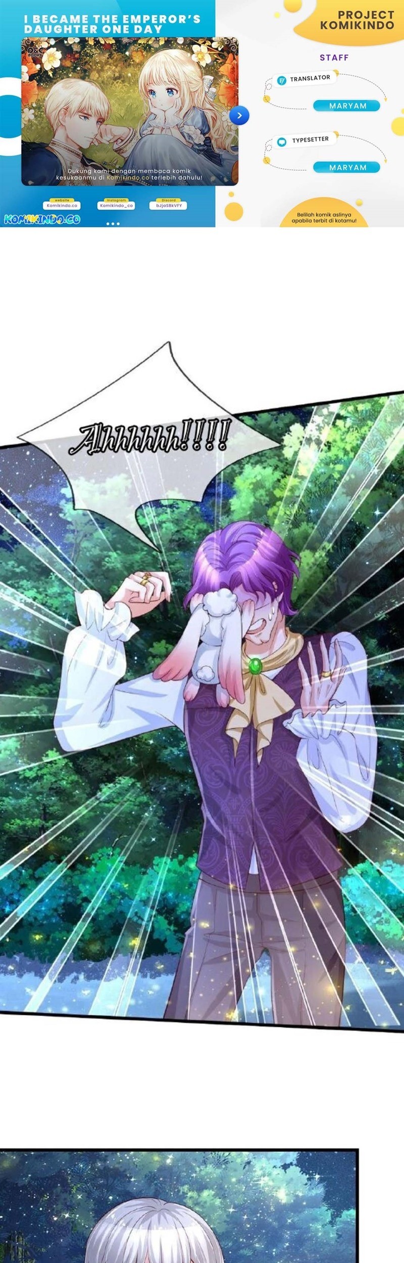 Komik I Became The Emperor’s Daughter One Day Chapter 112 gambar 1