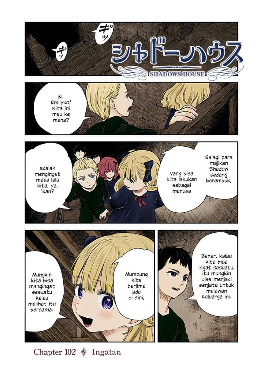 Komik Shadows House Chapter 102 gambar 1