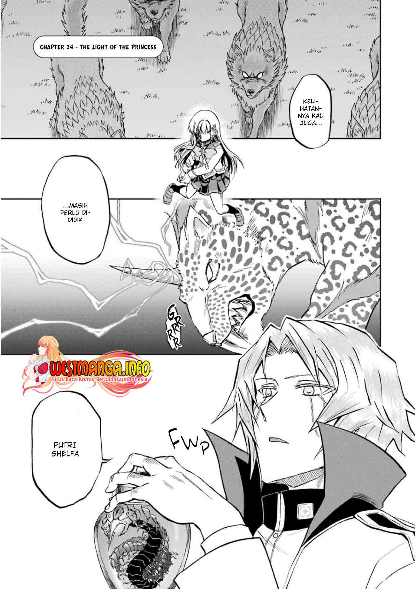 Manga Ankoku Kishi no Ore desu Ga Saikyou no Seikishi wo Mezashimasu Chapter 24 gambar 2