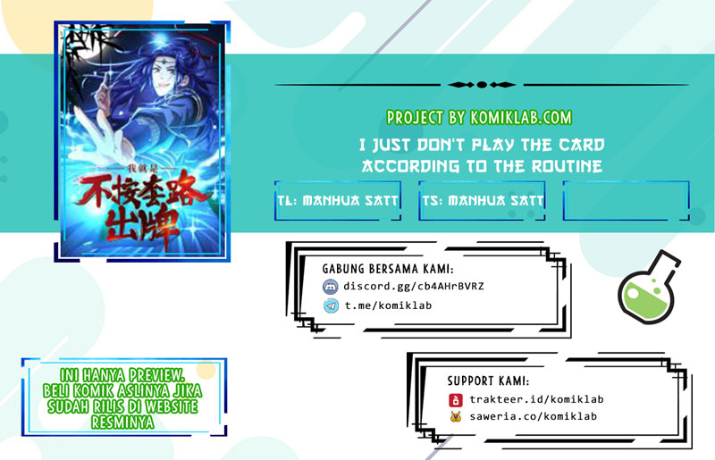 Komik I Just Don’t Play the Card According to the Routine Chapter 15 gambar 1