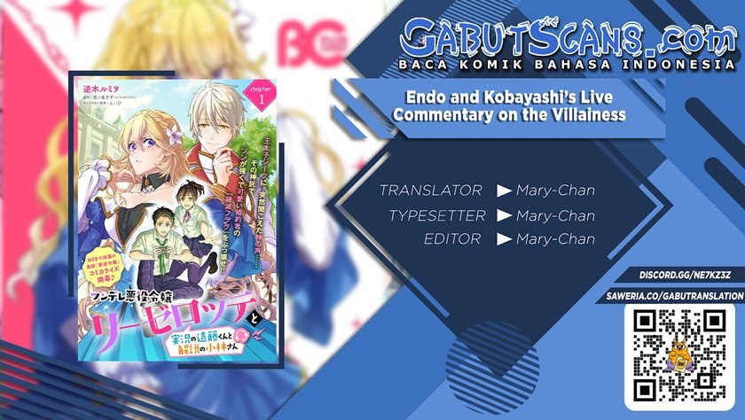 Komik Tsundere Akuyaku Reijou Liselotte to Jikkyou no Endo-kun to Kaisetsu no Kobayashi-san Chapter 15 gambar 1