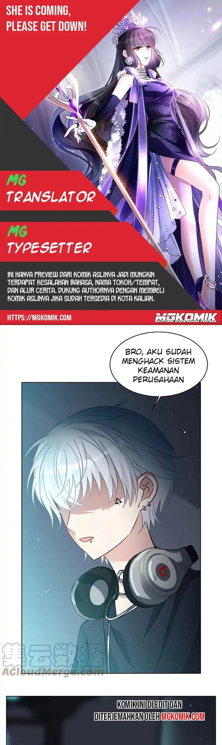 Komik She Is Coming, Please Get Down! Chapter 65.2 gambar 1