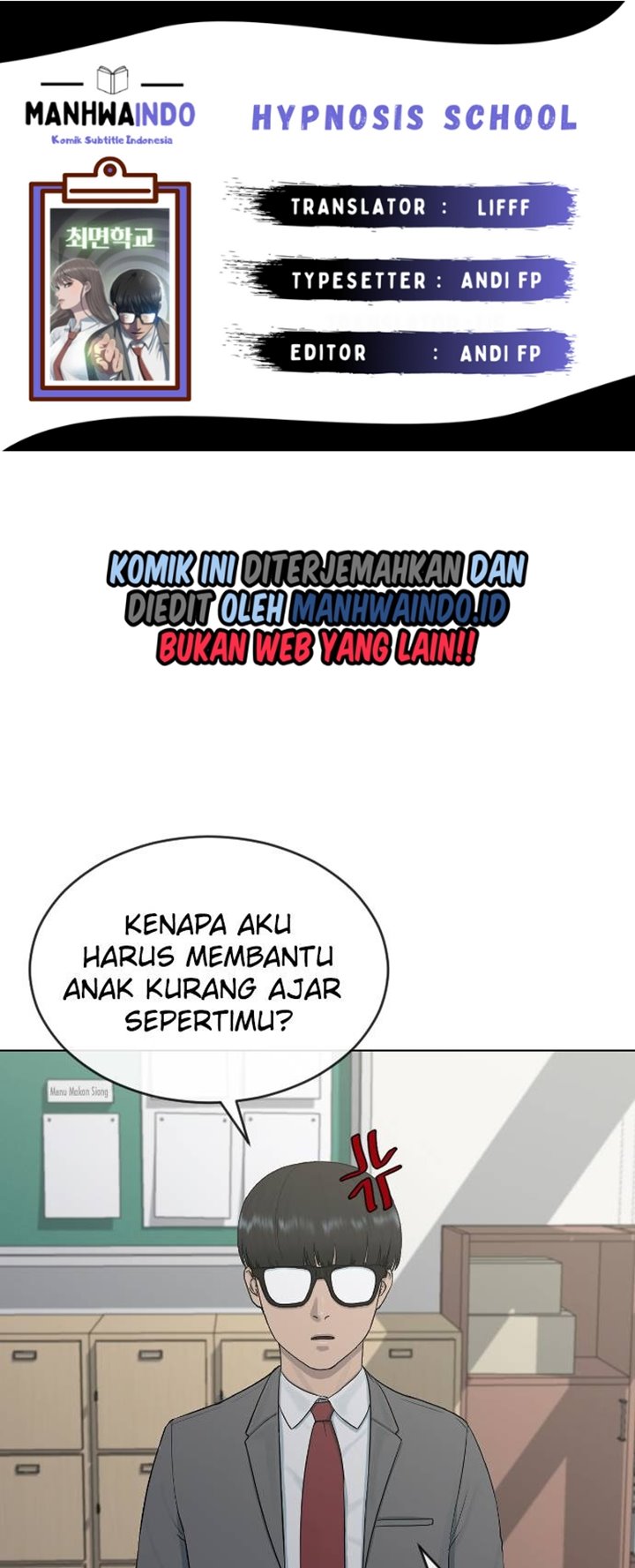 Komik Hypnosis School Chapter 22 gambar 1