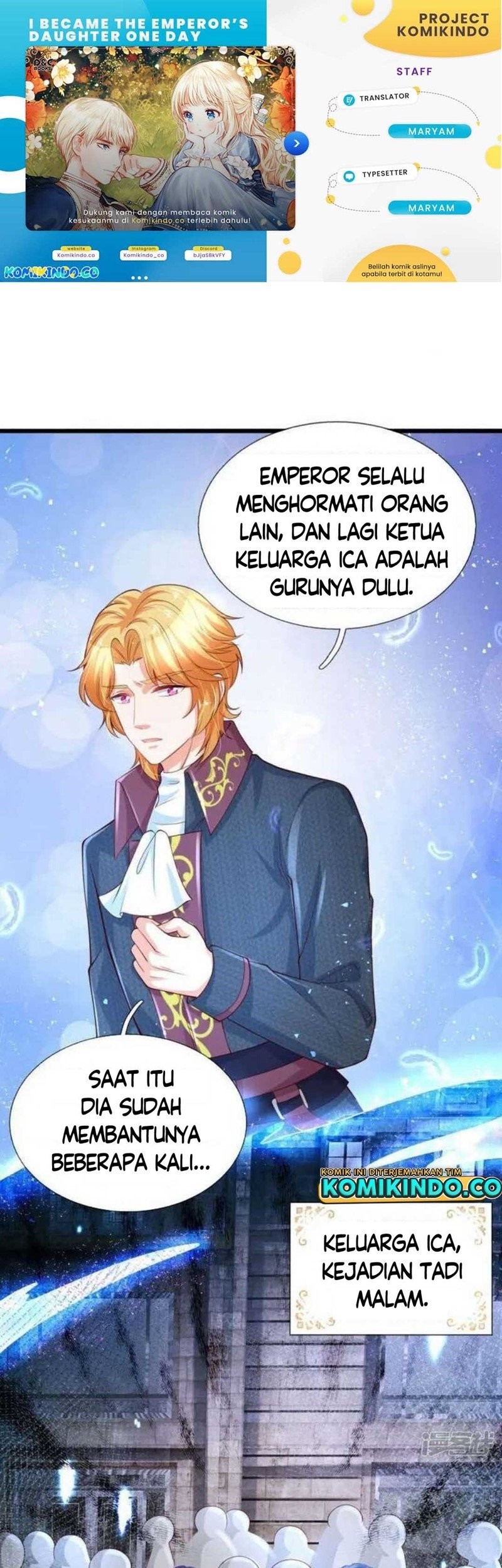 Komik I Became The Emperor’s Daughter One Day Chapter 128 gambar 1